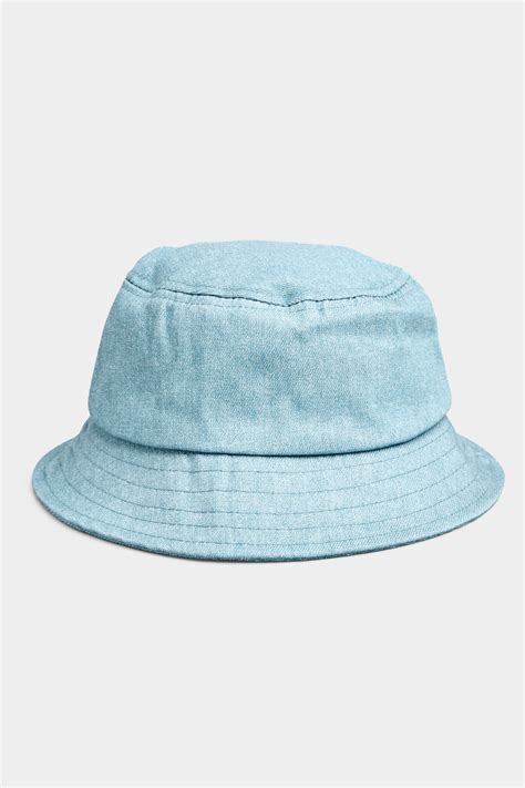 Light Blue Denim Bucket Hat 